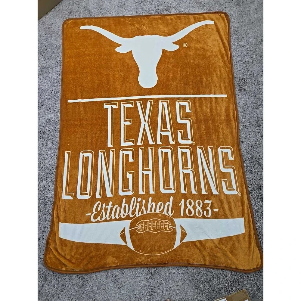Texas Longhorns Throw Blanket 72